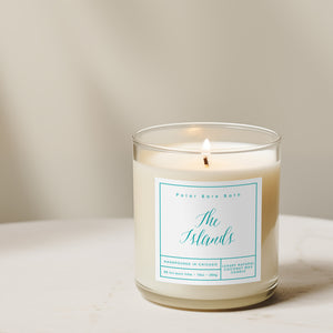 The Islands  Natural Coconut Wax Candle