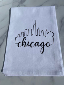 Chicago Tea Towel